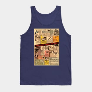 Vintage Comic Book Ads Tank Top